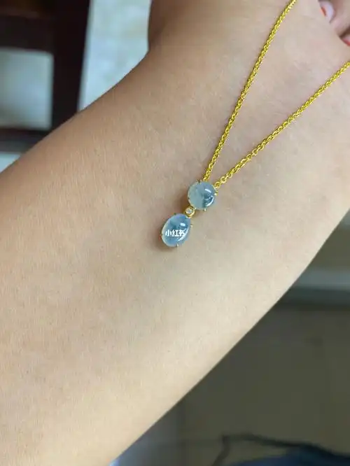 飘花翡翠蛋面398镶嵌336一套百数78