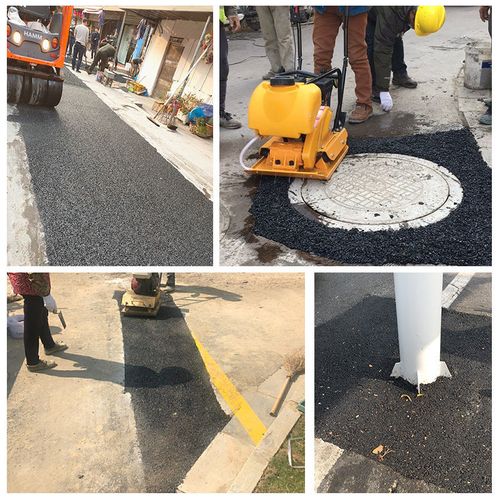 施韵令沥青冷补料路面修补料改性冷柏油水泥混凝土道路坑洼快速修复