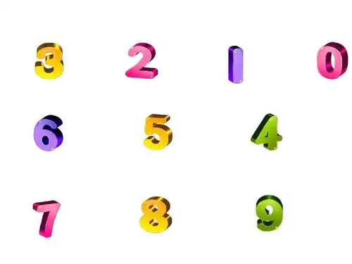 即插即用透明数字图标ppt