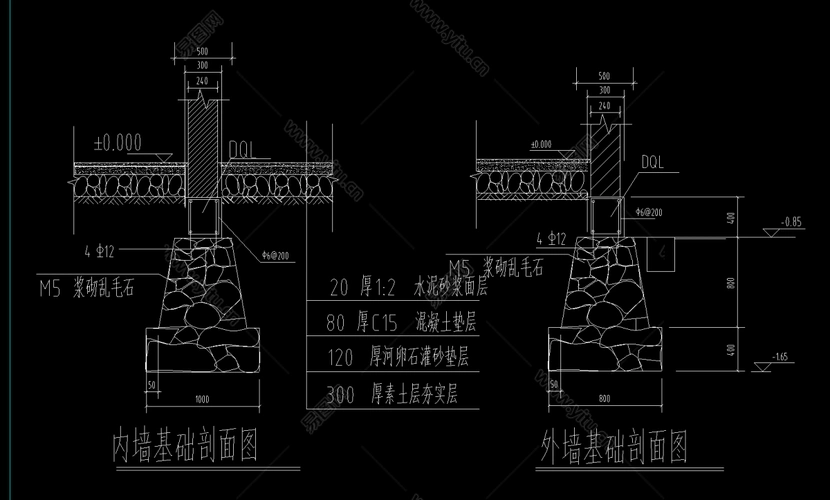 设计说明资料内容包括:全套农村自建房建筑图,剖立面图,屋面层平面图
