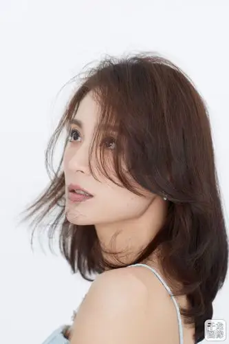 毛林林春日气质写真 淡蓝系和风温柔惹人醉