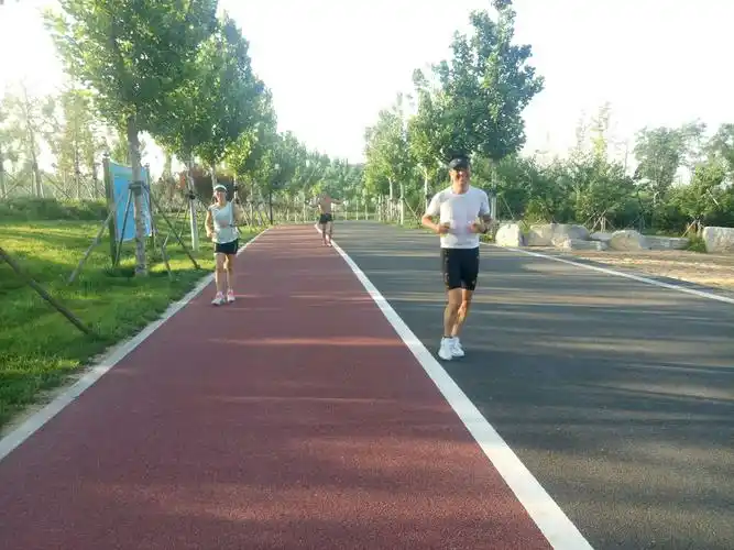 8.10晨跑孝妇河湿地公园