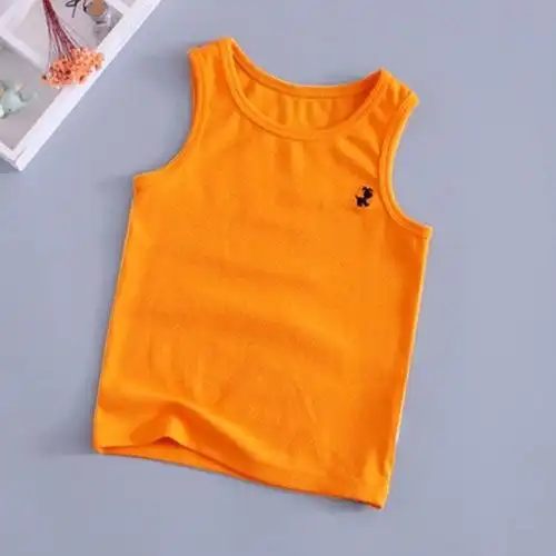 背心儿童纯棉夏季女童童装婴儿宝宝卡通内衣背心吊带