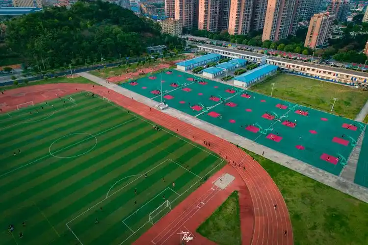 广西警察学院仙葫校区航拍