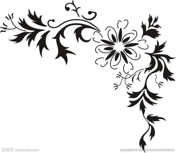 花纹设计图__花边花纹_底纹边框_设计图库