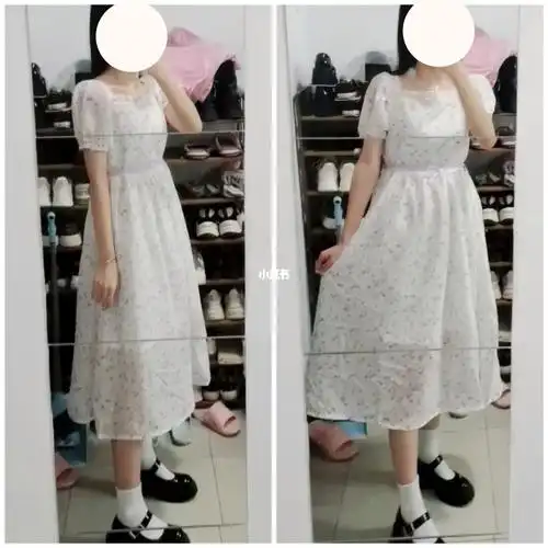 158cm 41.5kg||童装连衣裙2.