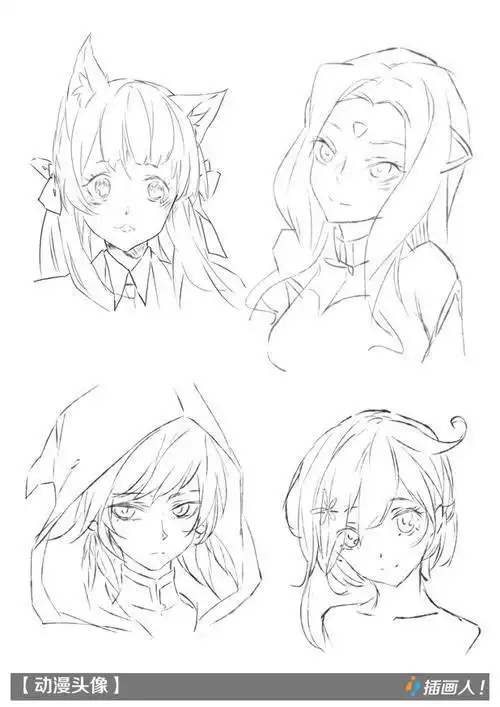 简笔画动漫人物二十四解放军士兵的简笔画图片大全画法步骤详解图解