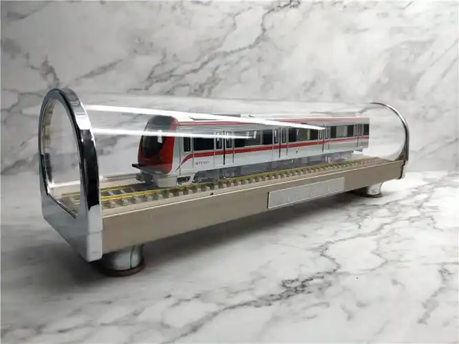 北京地铁仿真模型dkz1234567890房山线静态合金模型玩具火车 1/68比例