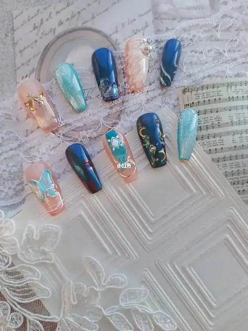 光遇极光季/欧若拉季美甲