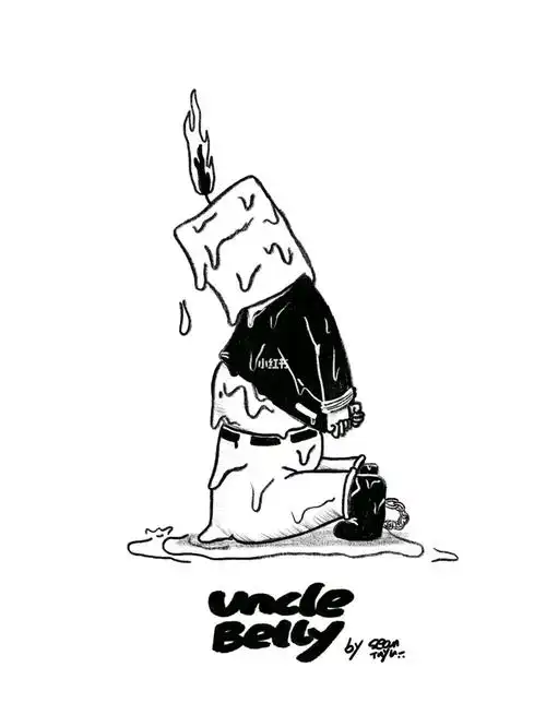 unclebelly  #潮流艺术  #插画分享  #艺术家分享