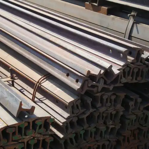 现货供应邯钢钢轨 轨道钢qu71mn 38-75kg/m 天津钢材价格