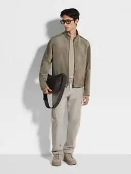 男士皮革夹克:外套,短夹克和束腰上衣 | zegna(杰尼亚) cn