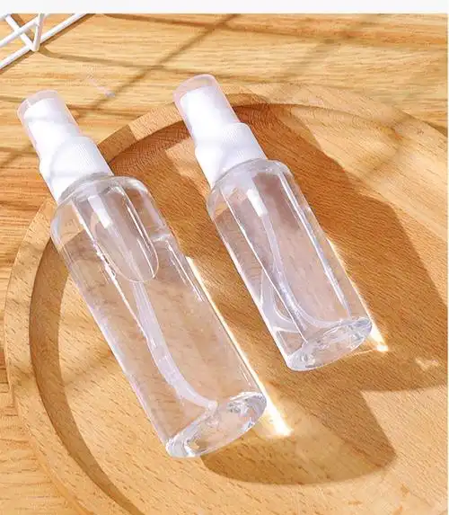 柏登居喷雾瓶细雾超细按压式旅行便携真空分装瓶脸部小喷壶透明粉色