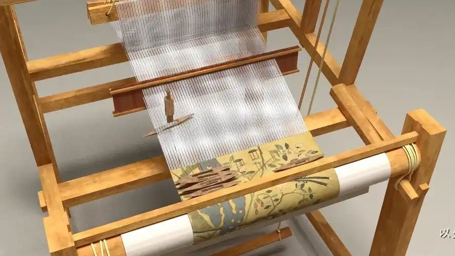 为使观众能够更为直观地了解缂丝机的结构和工作原理, 研究人员为