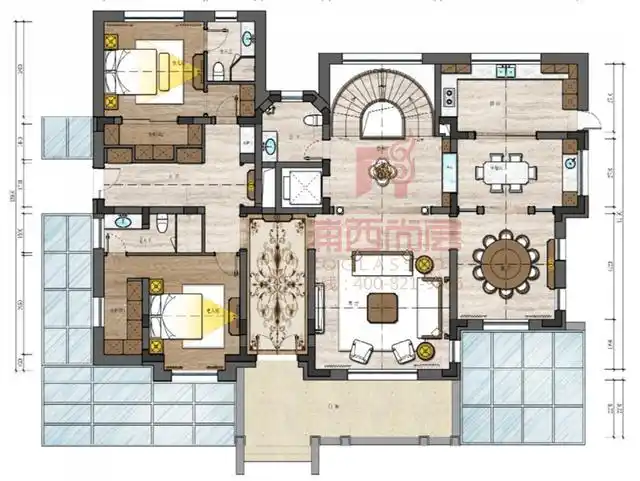 地下室平面设计方案
