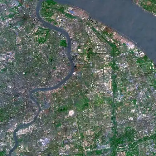 高分一号卫星——上海影像