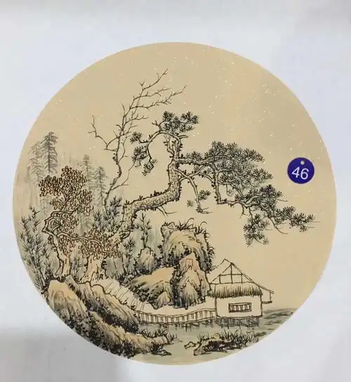 圆卡山水画学习与欣赏