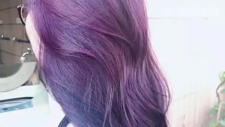 藤野造型(天河城总店)-"【项目】染发打蜡紫,地点也挺好找的,一.