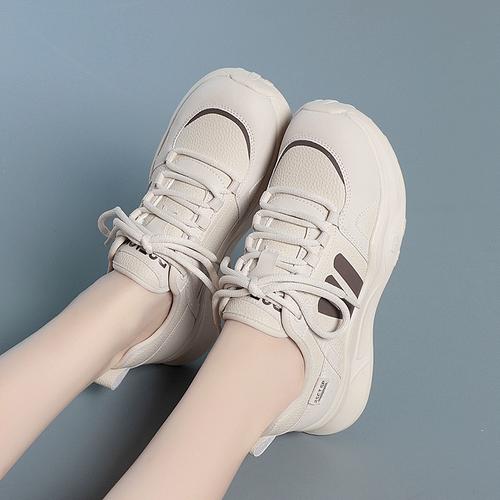 2023爆款子老爹炸街鞋女秋冬季时尚子新款女生百搭厚底休闲运动鞋