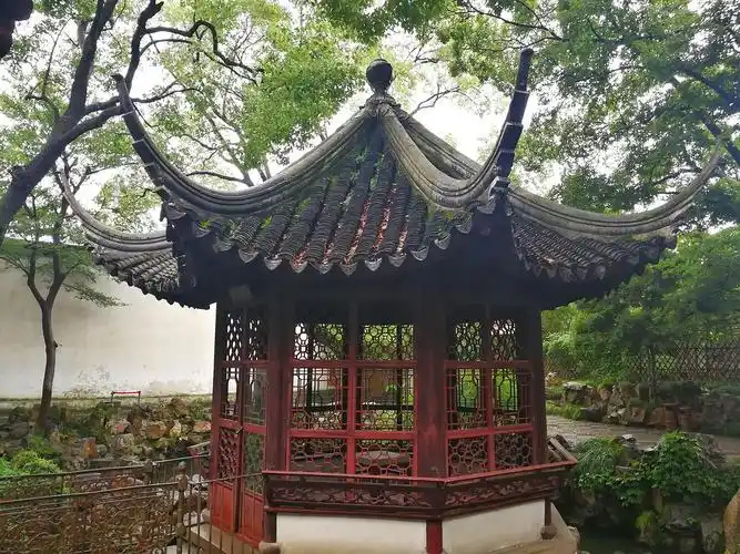 【拙政园】塔影亭