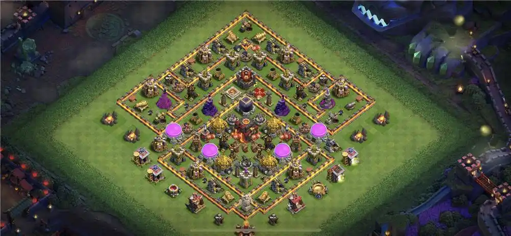 10本十本对称好看实用,部落冲突阵型分享,10本十本对称好看实用分享