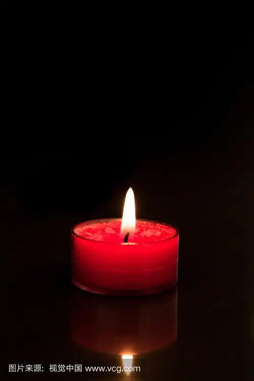 蜡烛图片祭奠老人