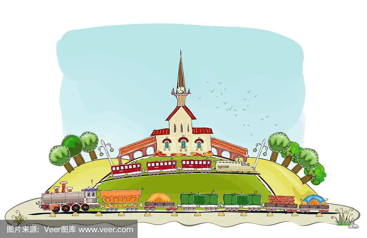火车站插图