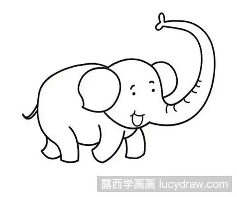 大象的画法