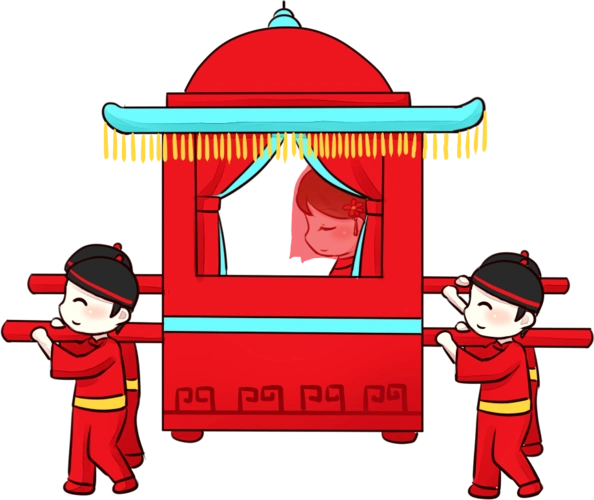 又显得隆重气派既给婚礼平添了几分喜庆大红的花轿抬花轿一直是最受