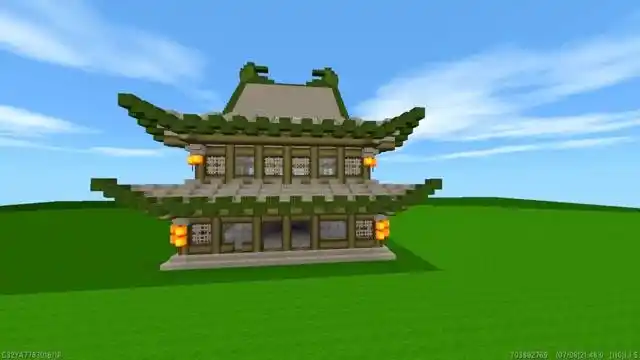 迷你世界:古代建筑制作流程