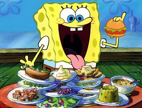 穿方形裤子的海绵鲍勃(spongebob squarepants)