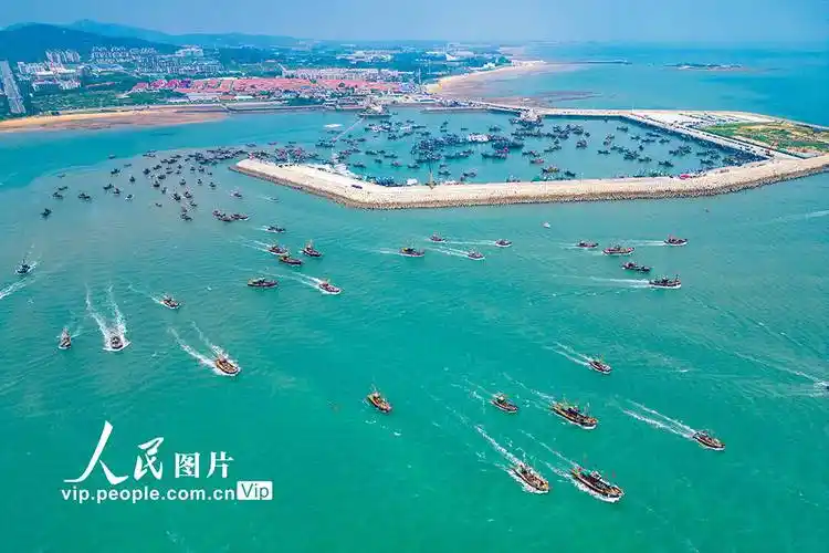 山东日照:黄渤海海域全面开渔_朱元理_征程_大海