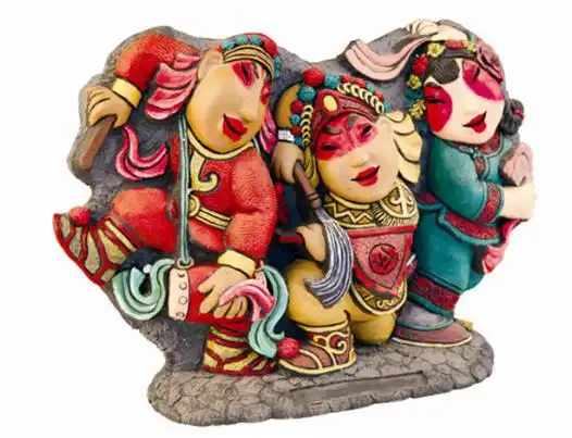 栖霞彩塑--陈玉录