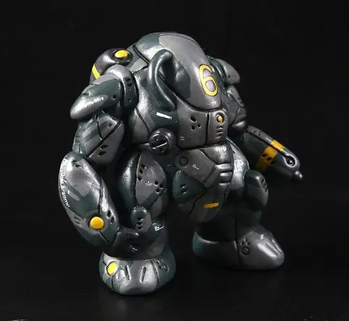 我的软陶机甲6号