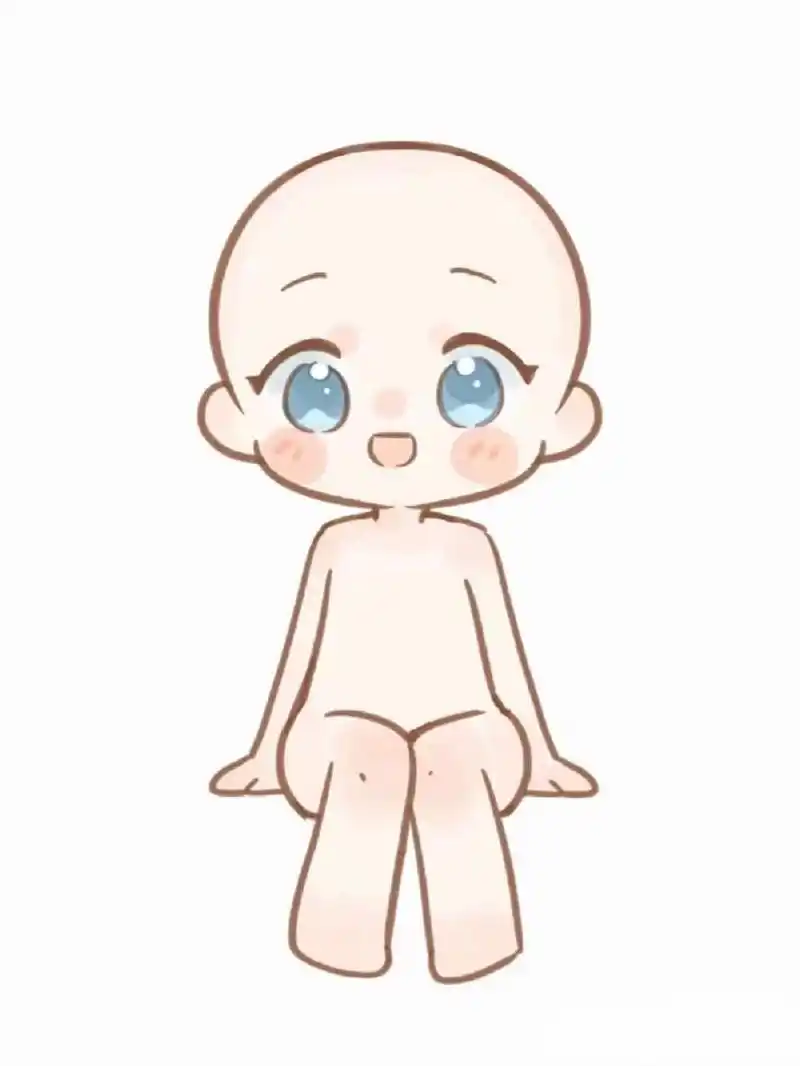 q版人物模板大合集!快来抱走啦! 萌的q版小人有谁不喜欢呢!