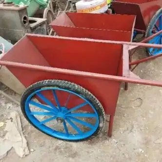 加厚劳动车手推车灰斗车工地人力建筑斗车家用垃圾车翻斗车小斗车斗车