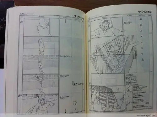 今敏先生的纸上动画——《东京教父》storyboard book