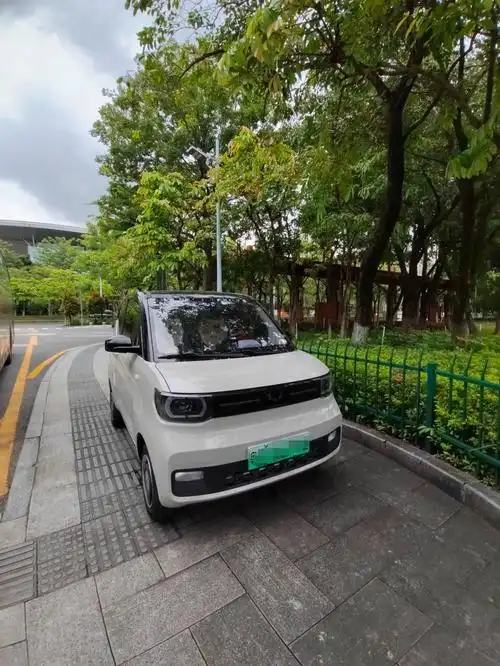 五菱宏光miniev马卡龙120生椰白黑顶