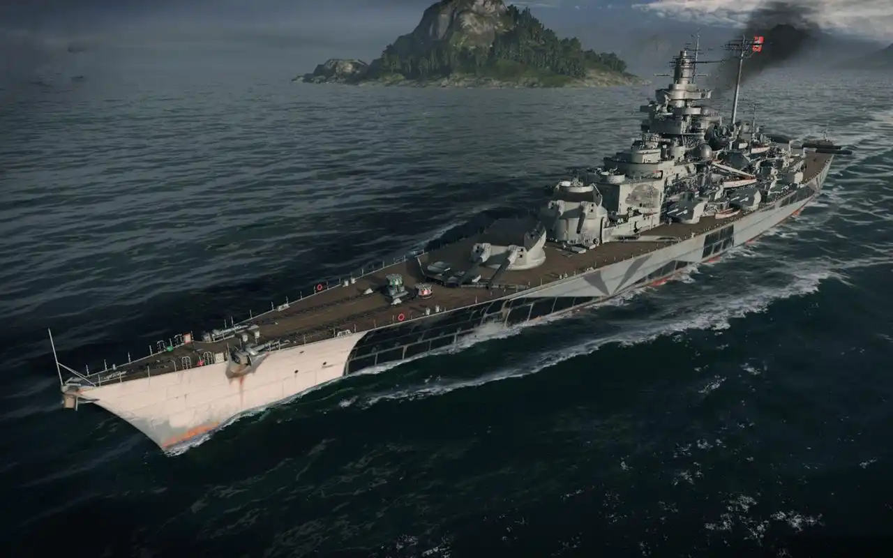 提尔皮茨号战列舰,是纳粹德国建造的两艘俾斯麦级战列舰之一.