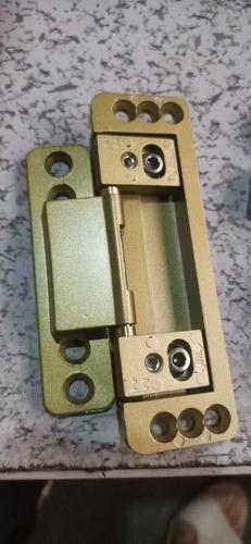 隐形门铰链窄边玻璃门铝木门隐框门无框门侧隐二维可调暗藏合页