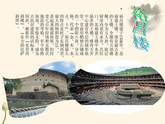 福建土楼ppt
