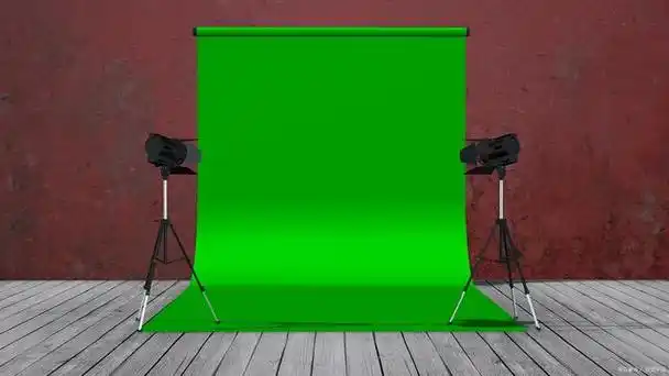 绿幕直播是一种以绿色幕布为背景的视频直播技术,可以在直播过程中