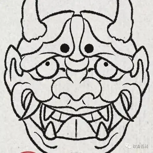 给你几种般若纹身的小参考