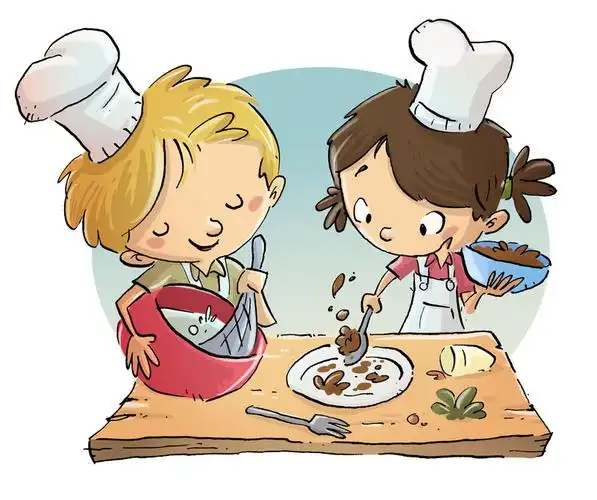 儿童做饭