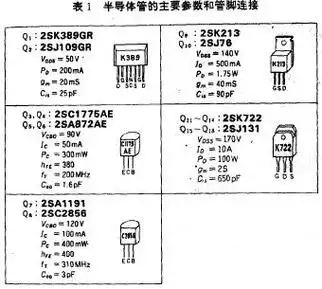纯甲类末级无反馈功率放大器