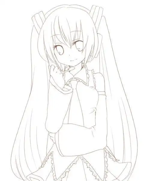 小学生画人简单画法如图所示