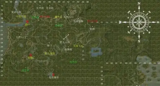 绿色地狱地图坐标分享绿色地狱地图坐标详情