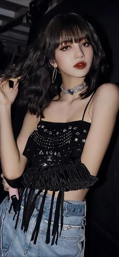 lisa性感时尚高清手机壁纸