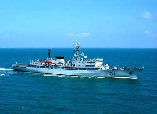 "郑和"号训练舰雄姿