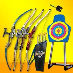 儿童弓箭专业反曲弓吸盘箭支套装射击器材箭靶传统复合弓射箭玩具
